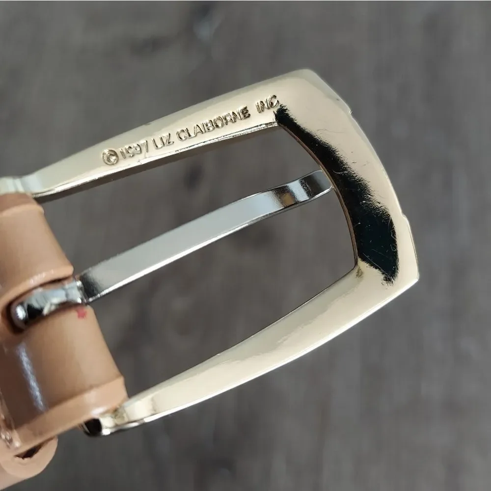 Vintage 1997 Liz Claiborne Tan Belt Medium